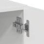Armario lavadora madera ingeniería blanco brillante 64x24x190cm by , Accessories for washing machines and dryers - Ref: Foro2...