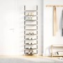 Zapatero 10 niveles negro 44x28x180 cm tejido no tejido by , Shoe racks and shoe organizers - Ref: Foro24-4100620, Price: 22,...