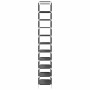 Zapatero 10 niveles negro 44x28x180 cm tejido no tejido by , Shoe racks and shoe organizers - Ref: Foro24-4100620, Price: 22,...