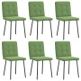 Sillas de comedor 6 unidades terciopelo verde claro von , Essstühle - Ref: Foro24-3315430, Preis: 240,02 €, Rabatt: %