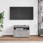 Mueble TV VISNES gris hormigón 60x40x38 cm madera ingeniería de , Muebles TV - Ref: Foro24-4108290, Precio: 80,10 €
