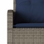 Sofá en forma de L con cojines ratán sintético gris von , Gartensets - Ref: Foro24-365419, Preis: 328,64 €, Rabatt: %