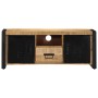 Mueble de TV madera maciza de mango rugosa 100x30x40 cm von , TV-Möbel - Ref: Foro24-4013589, Preis: 201,79 €, Rabatt: %
