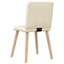 Sillas de comedor 6 unidades tela color crema von , Essstühle - Ref: Foro24-3315445, Preis: 288,52 €, Rabatt: %