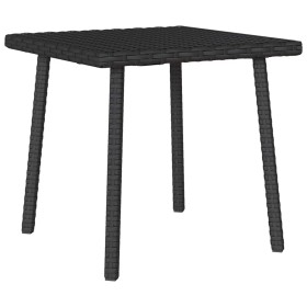 Mesa centro jardín rectangular negra 40x40x37cm ratán sintético de , Mesas de jardín - Ref: Foro24-4104045, Precio: 29,15 €, ...