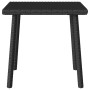 Mesa centro jardín rectangular negra 40x40x37cm ratán sintético de , Mesas de jardín - Ref: Foro24-4104045, Precio: 29,15 €, ...