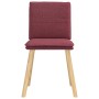 Sillas de comedor 2 unidades tela rojo tinto von , Essstühle - Ref: Foro24-4101258, Preis: 109,08 €, Rabatt: %