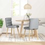 Sillas de comedor giratorias 2 unidades tela gris claro von , Essstühle - Ref: Foro24-4101293, Preis: 109,95 €, Rabatt: %