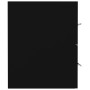 Armario para lavabo aglomerado negro 80x38,5x48 cm de vidaXL, Muebles de baño - Ref: Foro24-804702, Precio: 58,94 €, Descuent...