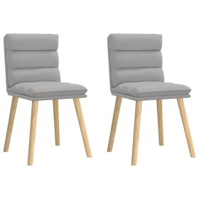 Sillas de comedor 2 uds tela gris nube von , Essstühle - Ref: Foro24-4101302, Preis: 112,31 €, Rabatt: %