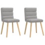 Sillas de comedor 2 uds tela gris nube von , Essstühle - Ref: Foro24-4101302, Preis: 112,31 €, Rabatt: %