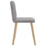 Sillas de comedor 2 uds tela gris nube by , dining chairs - Ref: Foro24-4101264, Price: 110,42 €, Discount: %