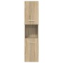 Juego de muebles de baño 5 pzas madera ingeniería roble Sonoma von , Badezimmermöbel - Ref: Foro24-3325030, Preis: 288,19 €, ...