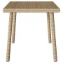 Mesa centro jardín rectangular beige 60x40x37cm ratán sintético by , Garden tables - Ref: Foro24-4104053, Price: 38,05 €, Dis...