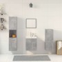 Set muebles de baño 5 piezas madera ingeniería gris hormigón by , Bathroom furniture - Ref: Foro24-3324895, Price: 257,60 €, ...