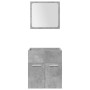 Set muebles de baño 5 piezas madera ingeniería gris hormigón by , Bathroom furniture - Ref: Foro24-3324895, Price: 257,60 €, ...