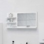 Weißer Badezimmerspiegel aus Sperrholz, 90 x 10,5 x 45 cm von vidaXL, Badezimmerwaschtische - Ref: Foro24-805015, Preis: 38,2...