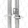 Gallinero con techo 2,5x2x2,25 m acero galvanizado von , Käfige und Lebensräume für Kleintiere - Ref: Foro24-4104030, Preis: ...