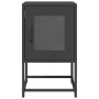 Mesita de noche acero laminado en frío negro 36x39x60,5 cm by , Nightstands - Ref: Foro24-853326, Price: 50,11 €, Discount: %