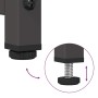 Mesita de noche acero laminado en frío negro 36x39x60,5 cm by , Nightstands - Ref: Foro24-853326, Price: 50,11 €, Discount: %
