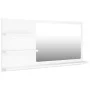 Weißer Badezimmerspiegel aus Sperrholz, 90 x 10,5 x 45 cm von vidaXL, Badezimmerwaschtische - Ref: Foro24-805015, Preis: 37,4...