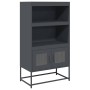 Aparador de acero gris antracita 68x39x123 cm de , Aparadores - Ref: Foro24-853370, Precio: 112,54 €