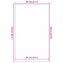 Felpudo gris 90x150 cm von , Fußmatten - Ref: Foro24-4105640, Preis: 32,88 €, Rabatt: %