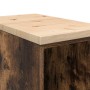 Armario de almacenamiento para garaje roble ahumado 30x51x85 cm by , Armarios industriales - Ref: Foro24-860530, Price: 39,65...