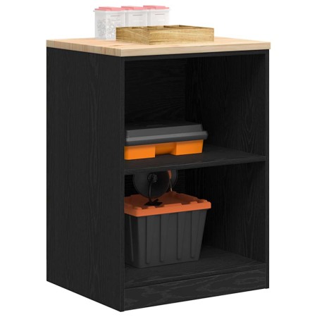 Armario de almacenamiento para garaje negro 60x51x85 cm de , Armarios industriales - Ref: Foro24-860545, Precio: 70,98 €, Des...