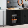 Armario de almacenamiento para garaje negro 60x51x85 cm de , Armarios industriales - Ref: Foro24-860545, Precio: 70,98 €, Des...