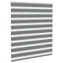 Estor cebra gris oscuro tejido ancho 130,9 cm poliéster