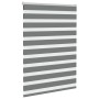 Estor cebra gris oscuro tejido ancho 105,9 cm poliéster by , Blinds and blinds - Ref: Foro24-4014133, Price: 32,25 €, Discoun...