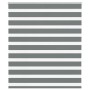 Estor cebra gris oscuro tejido ancho 120,9 cm poliéster by , Blinds and blinds - Ref: Foro24-4014110, Price: 30,36 €, Discoun...
