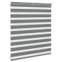 Estor cebra gris oscuro tejido ancho 120,9 cm poliéster by , Blinds and blinds - Ref: Foro24-4014110, Price: 30,36 €, Discoun...