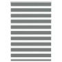 Estor cebra gris oscuro 100x150cm tejido ancho 95,9cm poliéster by , Blinds and blinds - Ref: Foro24-4014131, Price: 30,72 €,...