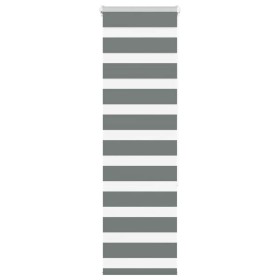 Estor cebra gris oscuro 40x150cm tejido ancho 35,9 cm poliéster by , Blinds and blinds - Ref: Foro24-4014119, Price: 15,27 €,...