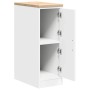 Armario de almacenamiento para garaje blanco 30x51x85 cm de , Armarios industriales - Ref: Foro24-860553, Precio: 55,82 €, De...