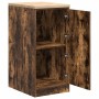 Armario de almacenamiento para garaje roble ahumado 40x51x85 cm de , Armarios industriales - Ref: Foro24-860566, Precio: 59,8...
