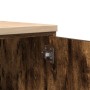 Armario de almacenamiento para garaje roble ahumado 40x51x85 cm de , Armarios industriales - Ref: Foro24-860566, Precio: 59,8...