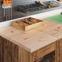 Armario de garaje de madera vieja 30x51x85 cm de , Armarios industriales - Ref: Foro24-860587, Precio: 71,62 €, Descuento: %