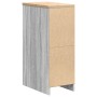 Armario de garaje de madera maciza pino gris Sonoma 30x51x85 cm de , Armarios industriales - Ref: Foro24-860585, Precio: 86,9...