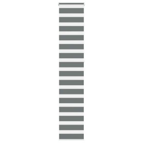 Estor cebra gris oscuro 50x230cm tejido ancho 45,9 cm poliéster by , Blinds and blinds - Ref: Foro24-4014173, Price: 21,28 €,...