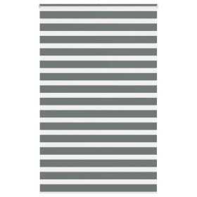 Estor cebra gris oscuro tejido ancho 135,9 cm poliéster von , Jalousien und Jalousien - Ref: Foro24-4014165, Preis: 37,73 €, ...