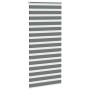 Estor cebra gris oscuro tejido ancho 105,9 cm poliéster by , Blinds and blinds - Ref: Foro24-4014159, Price: 32,72 €, Discoun...