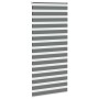 Estor cebra gris oscuro tejido ancho 100,9 cm poliéster by , Blinds and blinds - Ref: Foro24-4014184, Price: 30,53 €, Discoun...