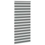 Estor cebra gris oscuro tejido ancho 100,9 cm poliéster by , Blinds and blinds - Ref: Foro24-4014184, Price: 30,53 €, Discoun...