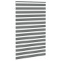 Estor cebra gris oscuro tejido ancho 140,9 cm poliéster by , Blinds and blinds - Ref: Foro24-4014192, Price: 37,10 €, Discoun...
