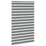 Estor cebra gris oscuro tejido ancho 140,9 cm poliéster by , Blinds and blinds - Ref: Foro24-4014192, Price: 37,10 €, Discoun...