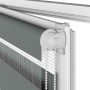 Estor cebra gris oscuro tejido ancho 140,9 cm poliéster by , Blinds and blinds - Ref: Foro24-4014192, Price: 37,10 €, Discoun...