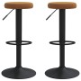 Taburetes de cocina 2 unidades terciopelo marrón von , Küchenhocker - Ref: Foro24-333141, Preis: 102,74 €, Rabatt: %